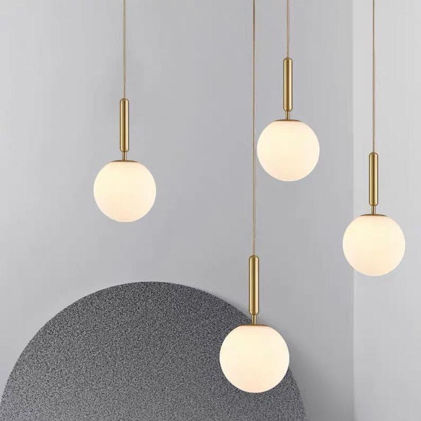 Metavaya Pendant Lamp Dia 15cm x H 32cm / ∅ 5.9″ x H 12.6″ / brass Bosso Pendant Lamp 6938617813147 M2023110702-1