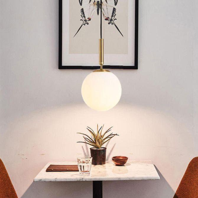 Metavaya Pendant Lamp Dia 15cm x H 32cm / ∅ 5.9″ x H 12.6″ / brass Bosso Pendant Lamp 6938617813147 M2023110702-1