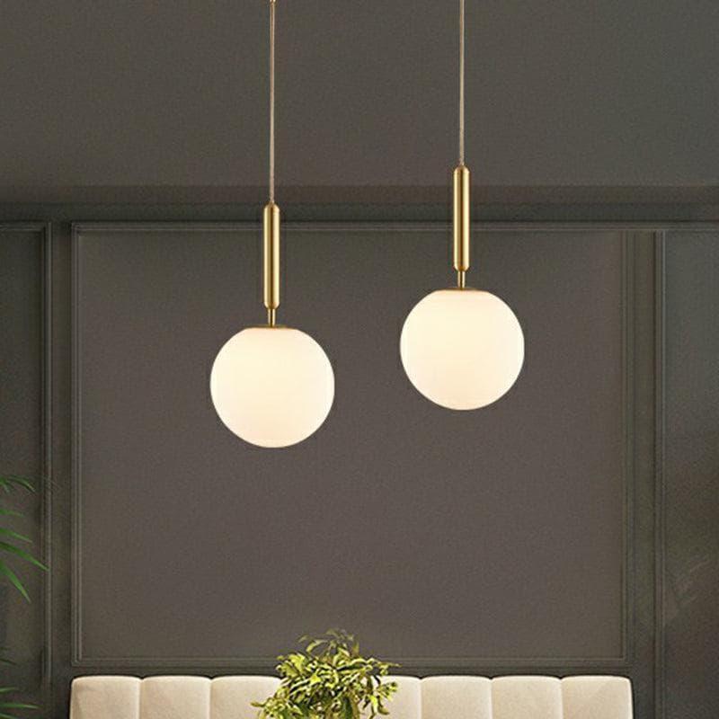 Metavaya Pendant Lamp Dia 15cm x H 32cm / ∅ 5.9″ x H 12.6″ / brass Bosso Pendant Lamp 6938617813147 M2023110702-1