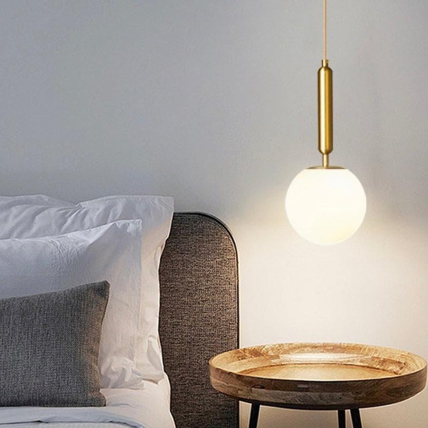Metavaya Pendant Lamp Dia 15cm x H 32cm / ∅ 5.9″ x H 12.6″ / brass Bosso Pendant Lamp 6938617813147 M2023110702-1