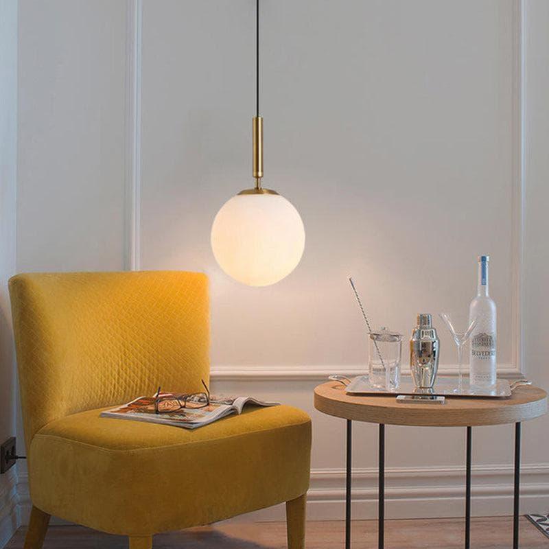Metavaya Pendant Lamp Dia 15cm x H 32cm / ∅ 5.9″ x H 12.6″ / brass Bosso Pendant Lamp 6938617813147 M2023110702-1