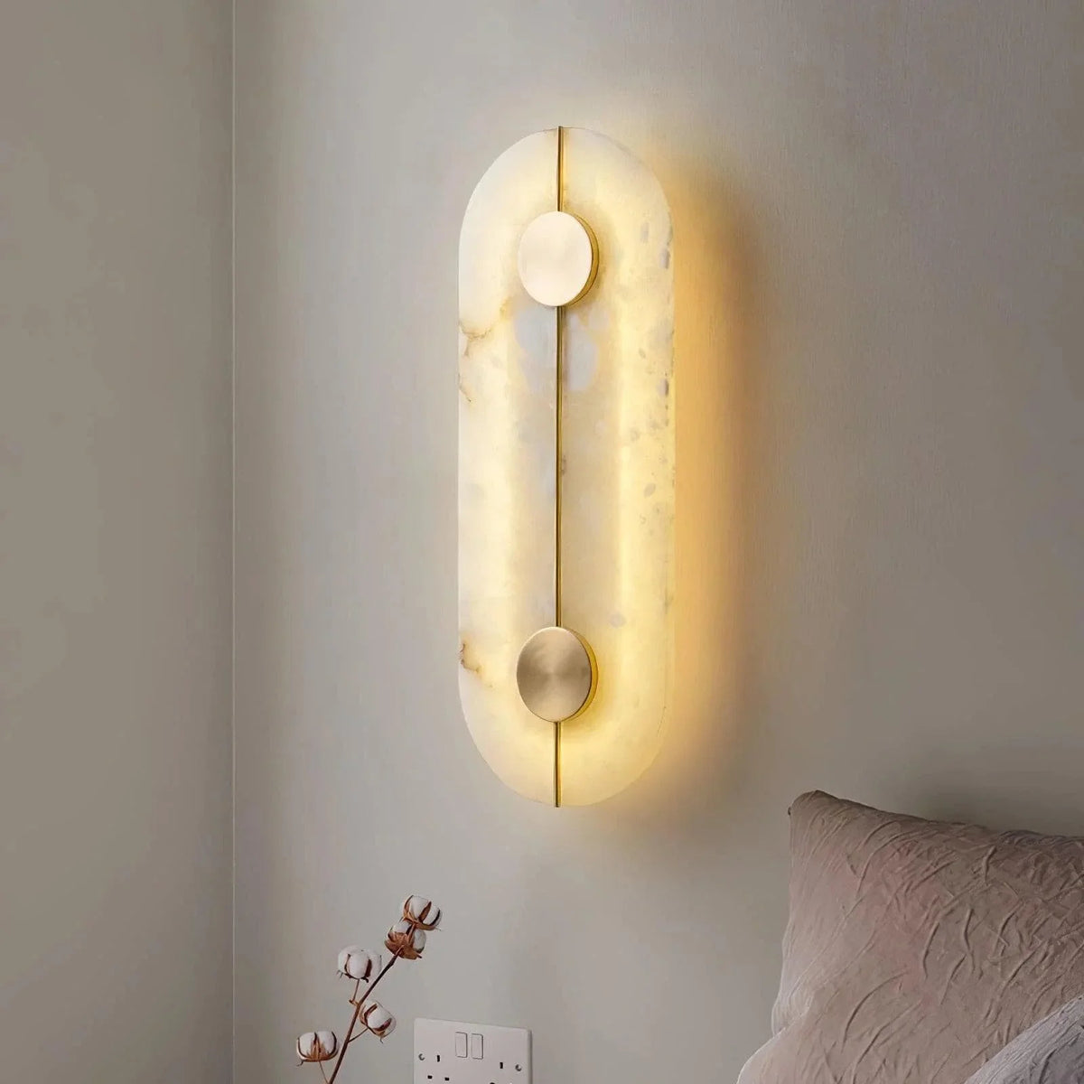 Metavaya Wall lamp Dia 16cm x H 42cm Brace Wall Lamp 662668874517 M2023052601-2