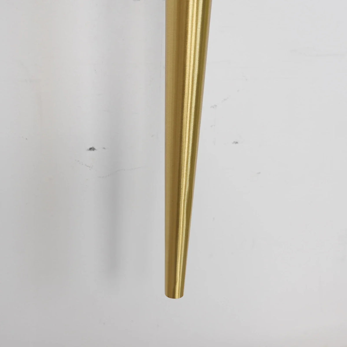 Brass Spinal Tube Sconce - view 7 | Metavaya