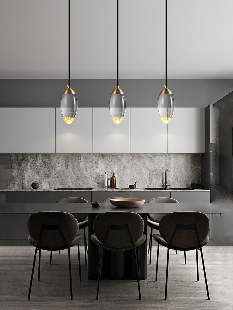 Metavaya Pendant light Brass crystal Pendant Lamp