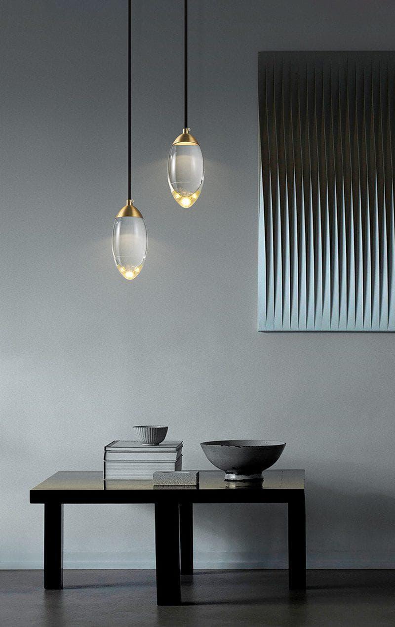 Metavaya Pendant light Brass crystal Pendant Lamp