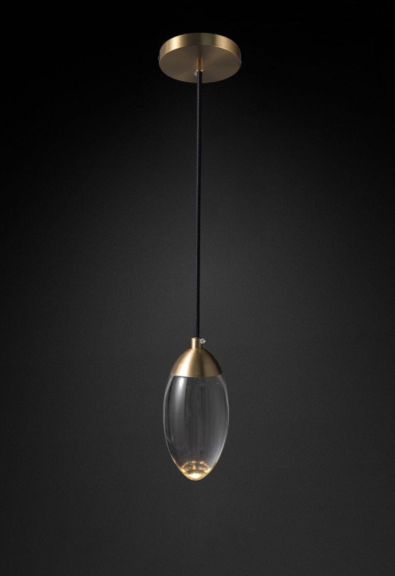 Metavaya Pendant light Brass crystal Pendant Lamp