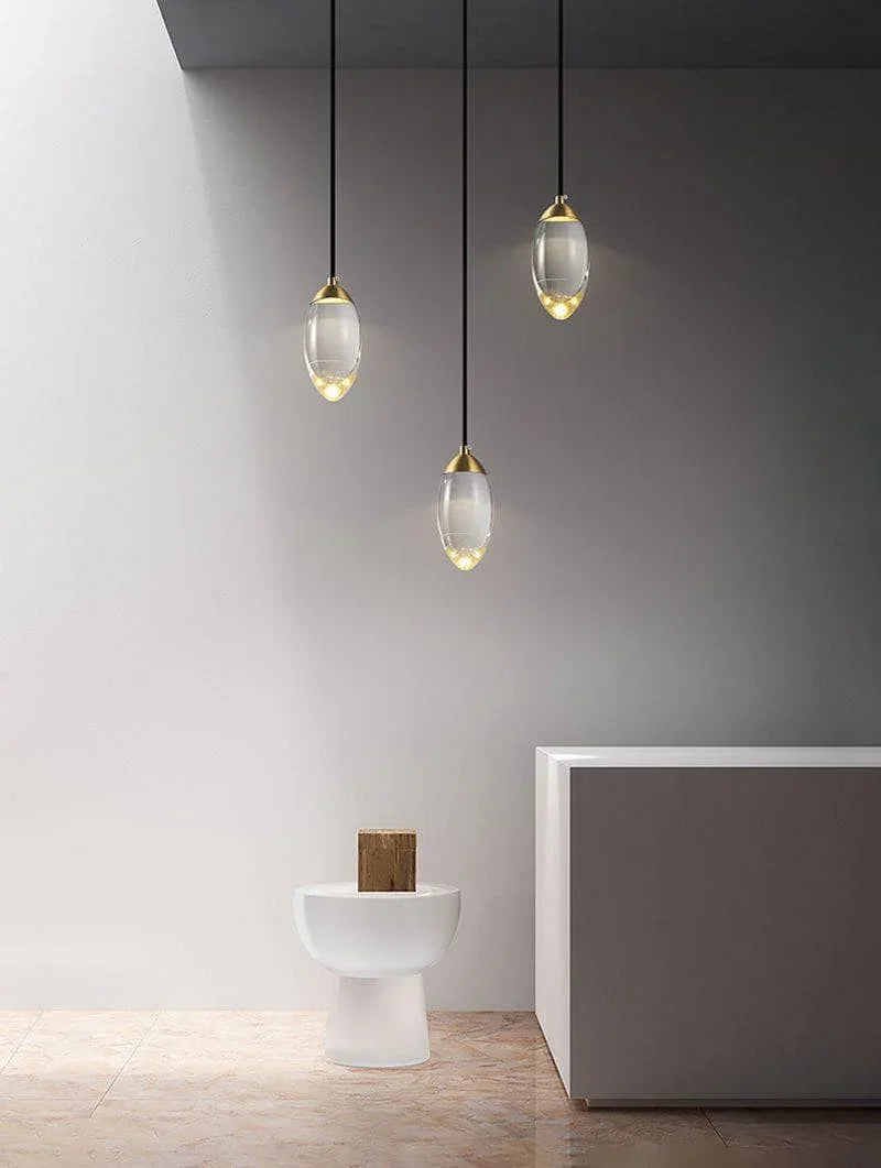 Metavaya Pendant light Brass crystal Pendant Lamp