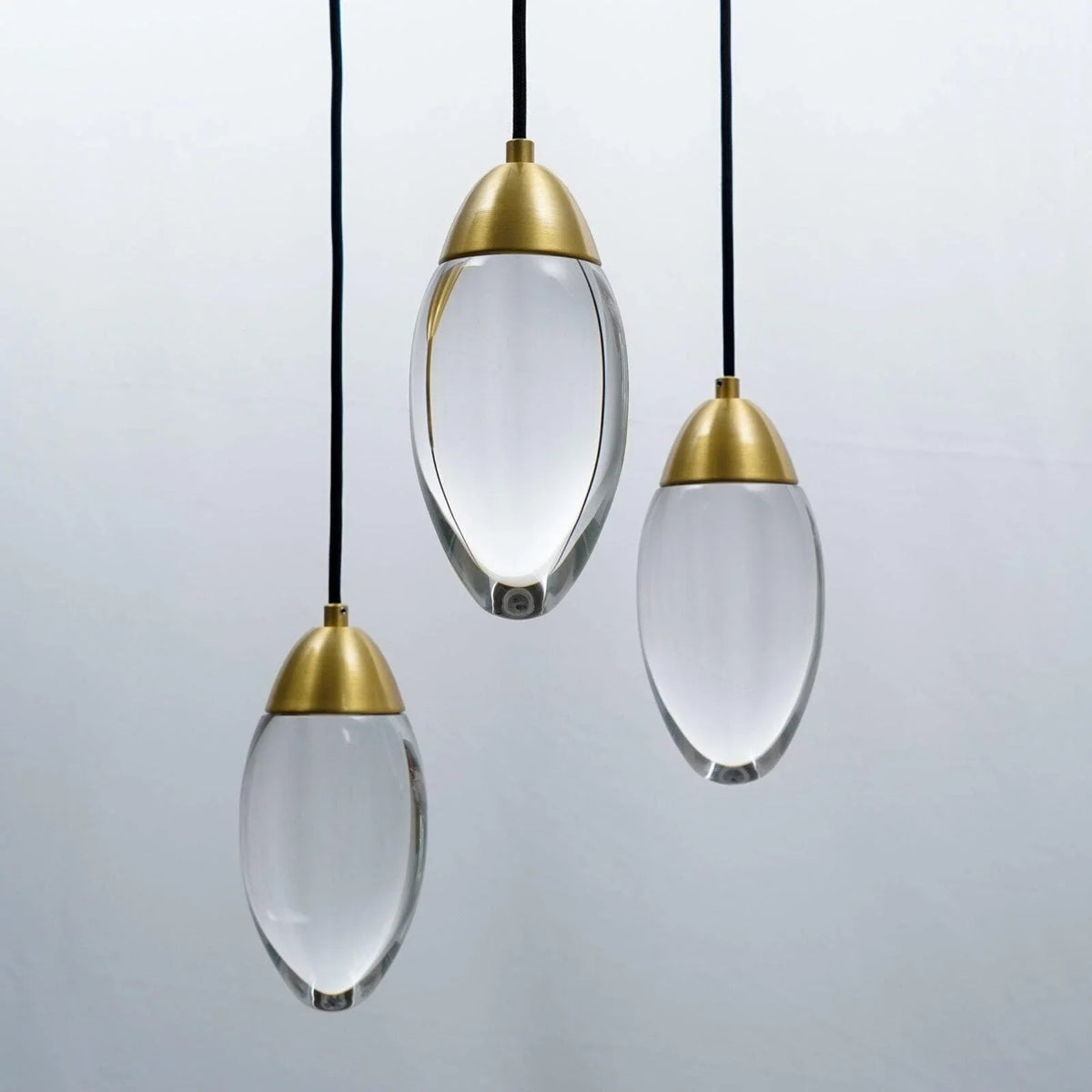 Metavaya Pendant light Brass crystal Pendant Lamp