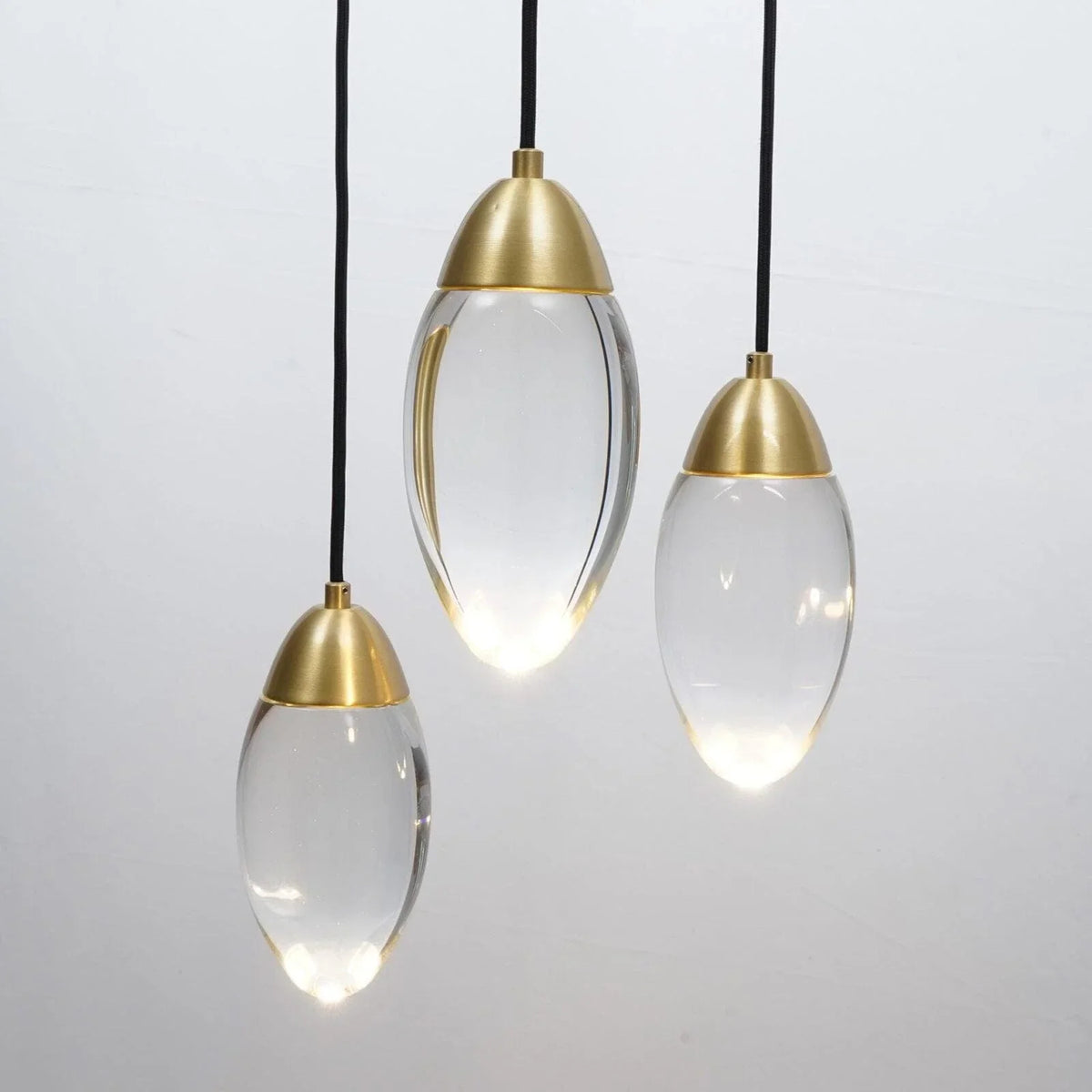 Metavaya Pendant light Brass crystal Pendant Lamp