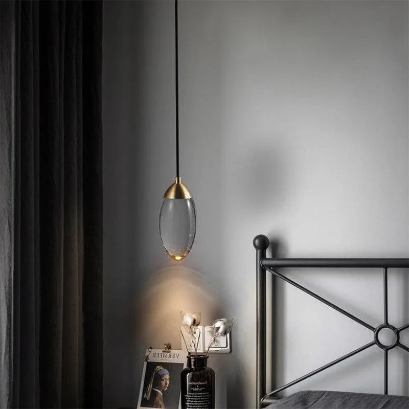 Metavaya Pendant light Brass crystal Pendant Lamp