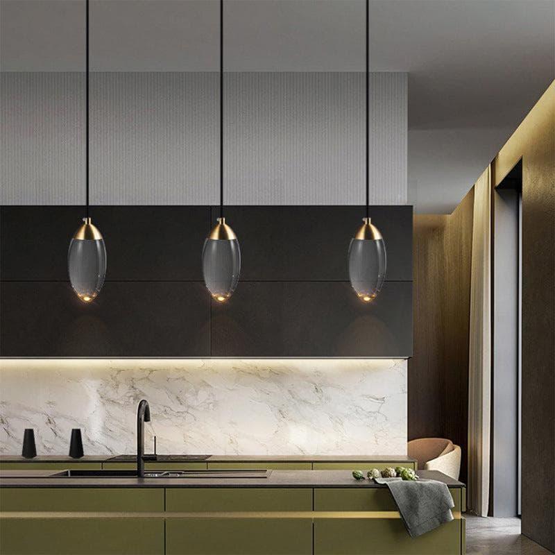 Metavaya Pendant light Brass crystal Pendant Lamp