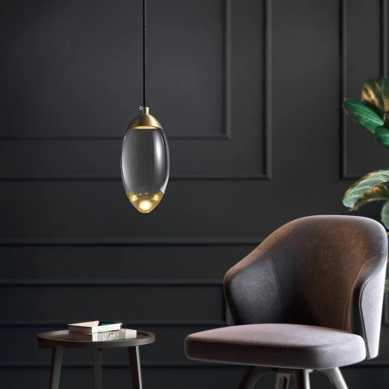 Metavaya Pendant light Brass crystal Pendant Lamp