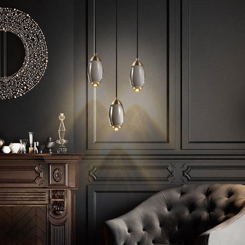 Metavaya Pendant light Brass crystal Pendant Lamp
