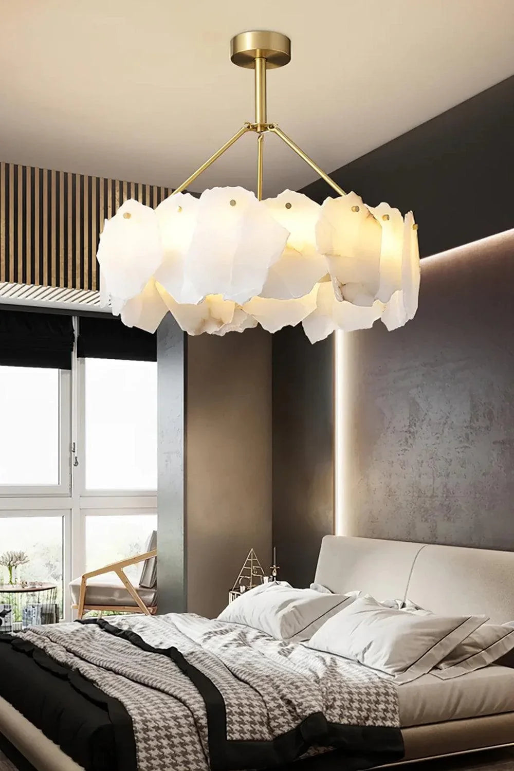 Metavaya Chandelier Burton Marble Chandelier
