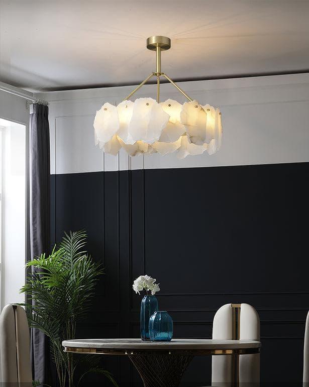 Metavaya Chandelier Burton Marble Chandelier