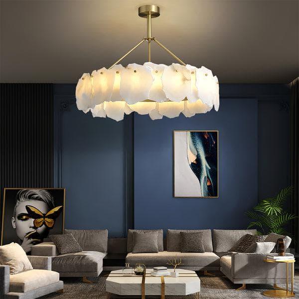 Metavaya Chandelier Burton Marble Chandelier