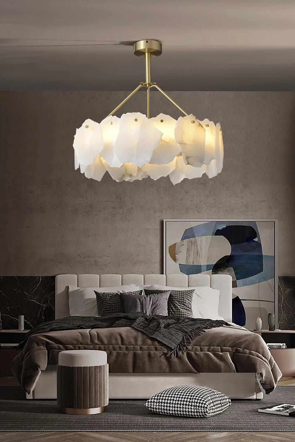 Metavaya Chandelier Burton Marble Chandelier