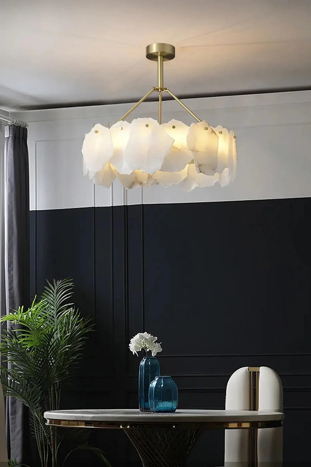 Metavaya Chandelier Burton Marble Chandelier