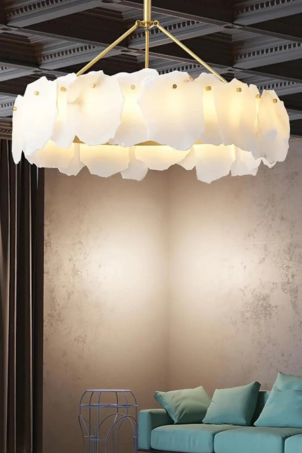 Metavaya Chandelier Burton Marble Chandelier