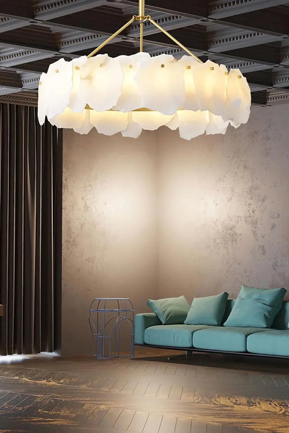 Metavaya Chandelier Burton Marble Chandelier