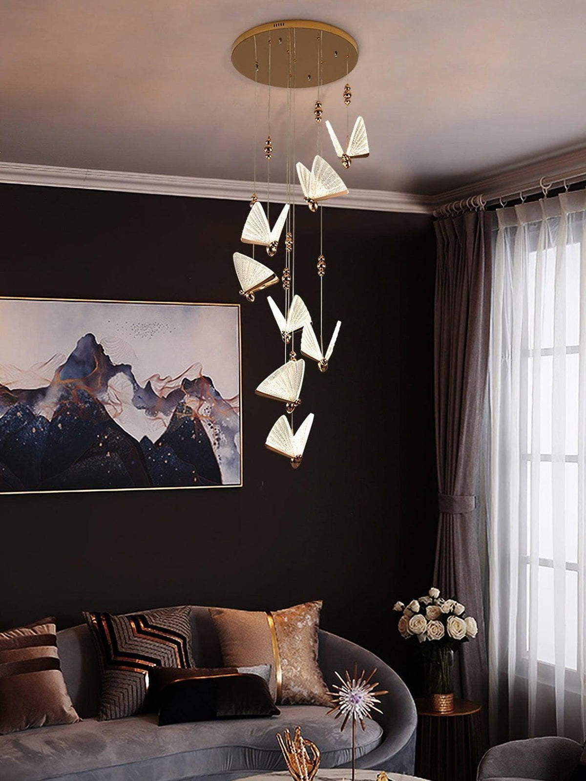 Metavaya Pendant lamp Butterfly Pendant Light
