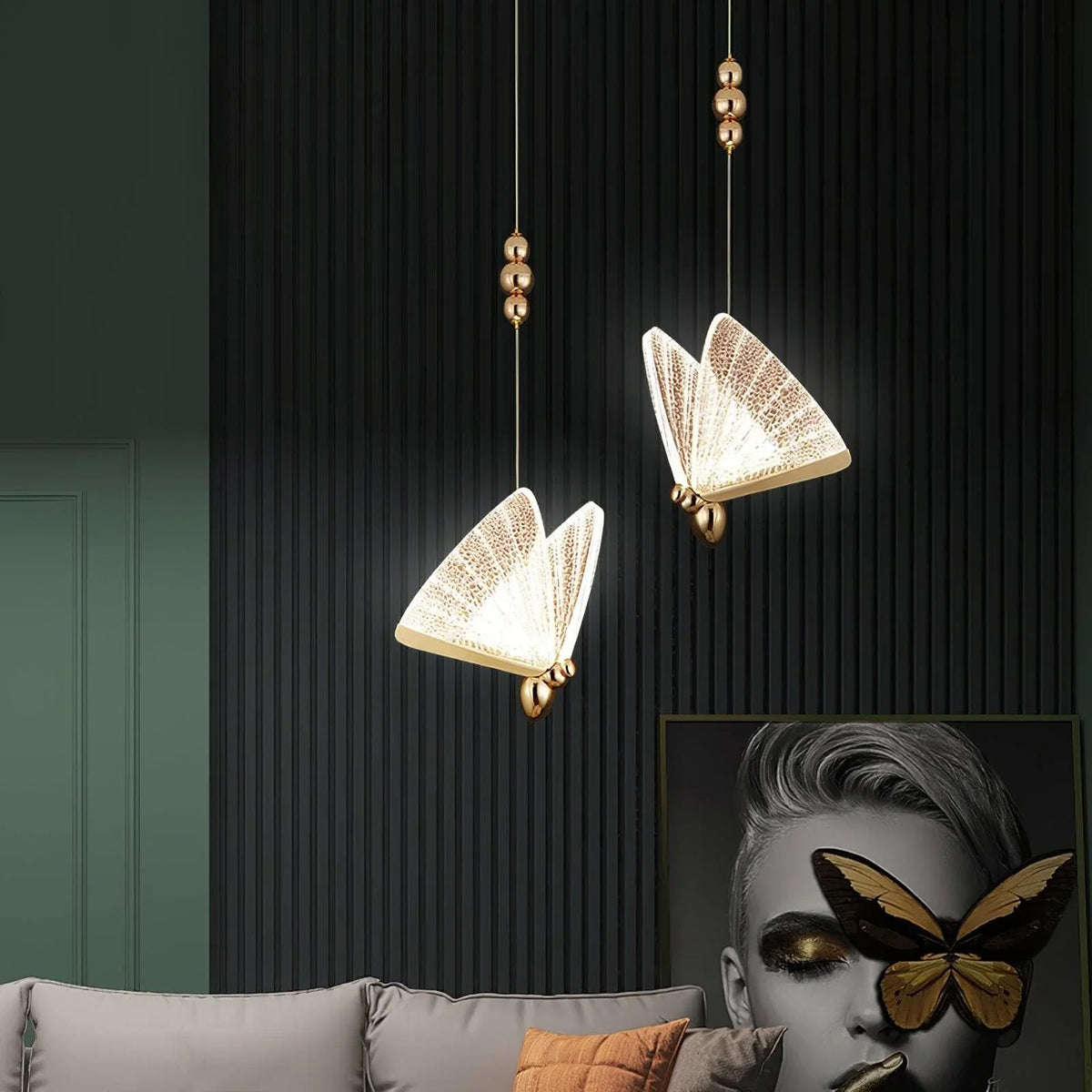 Metavaya Pendant lamp Butterfly Pendant Light