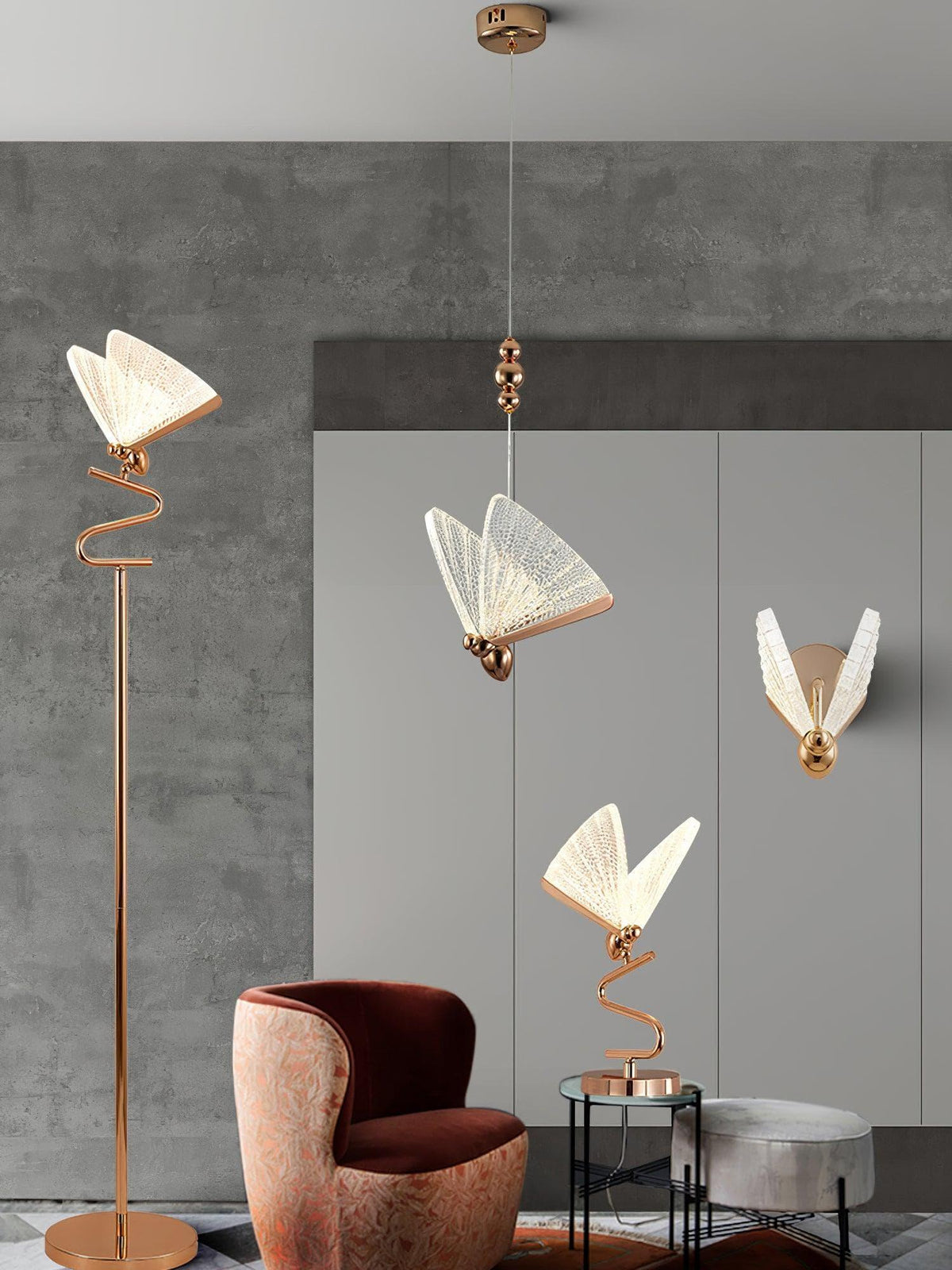 Metavaya Pendant lamp Butterfly Pendant Light