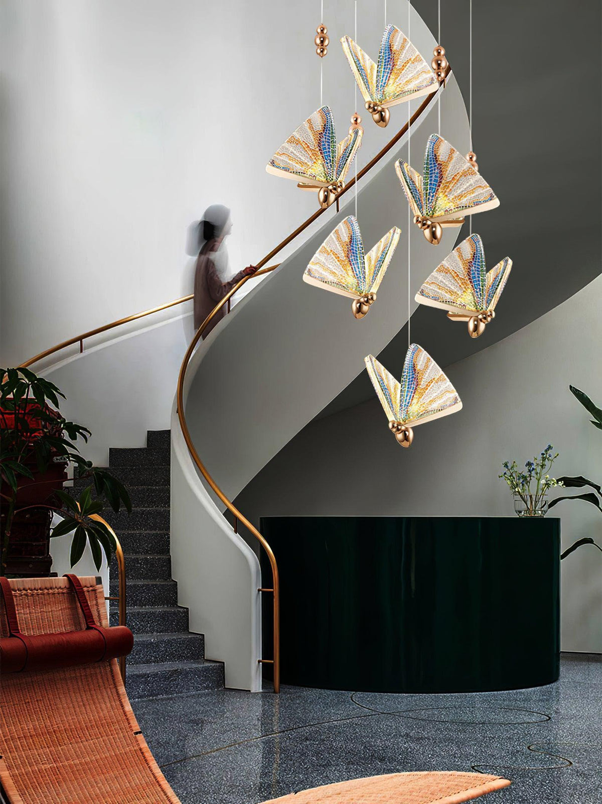 Metavaya Pendant lamp Butterfly Pendant Light
