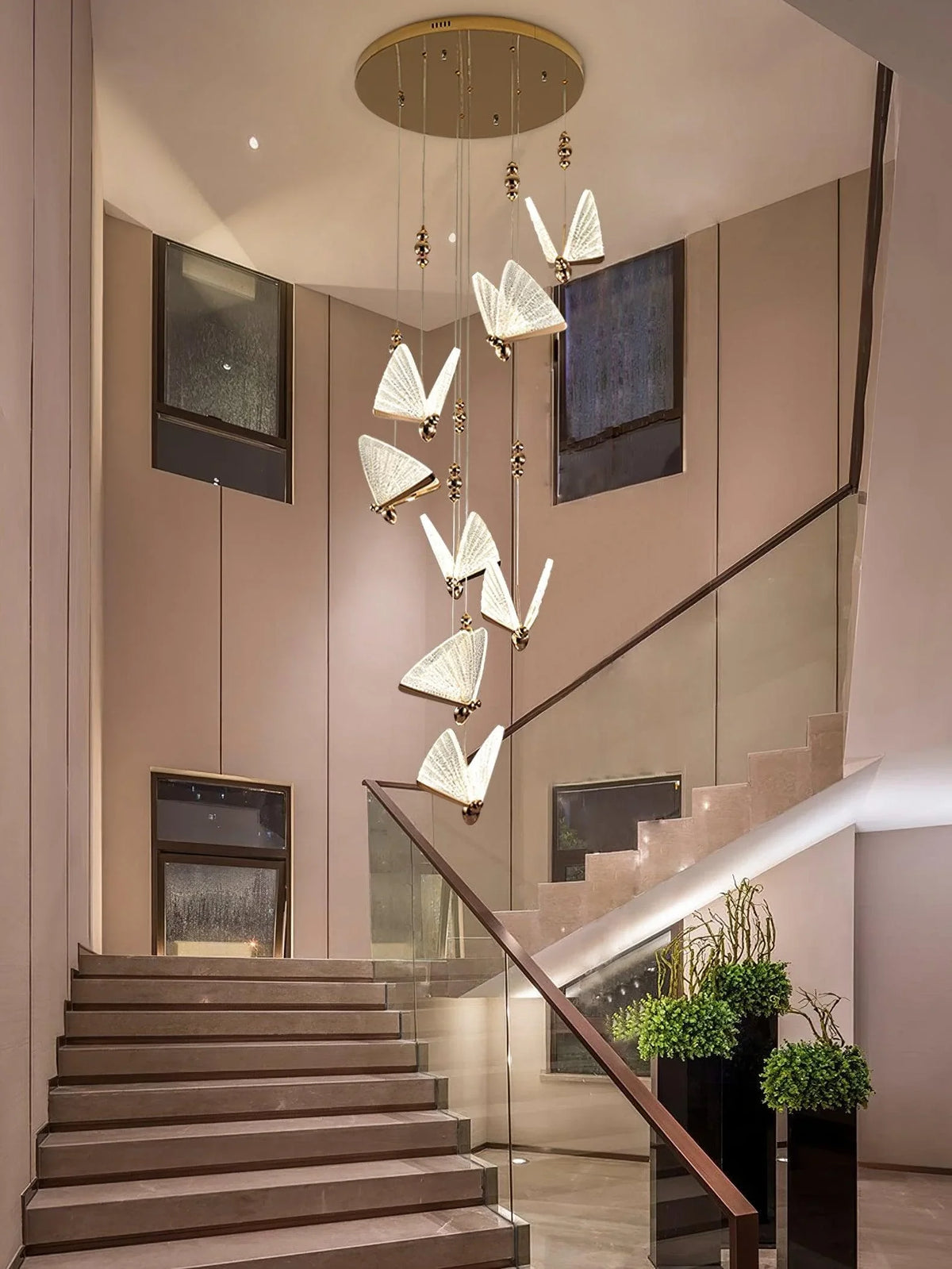 Metavaya Pendant lamp Butterfly Pendant Light