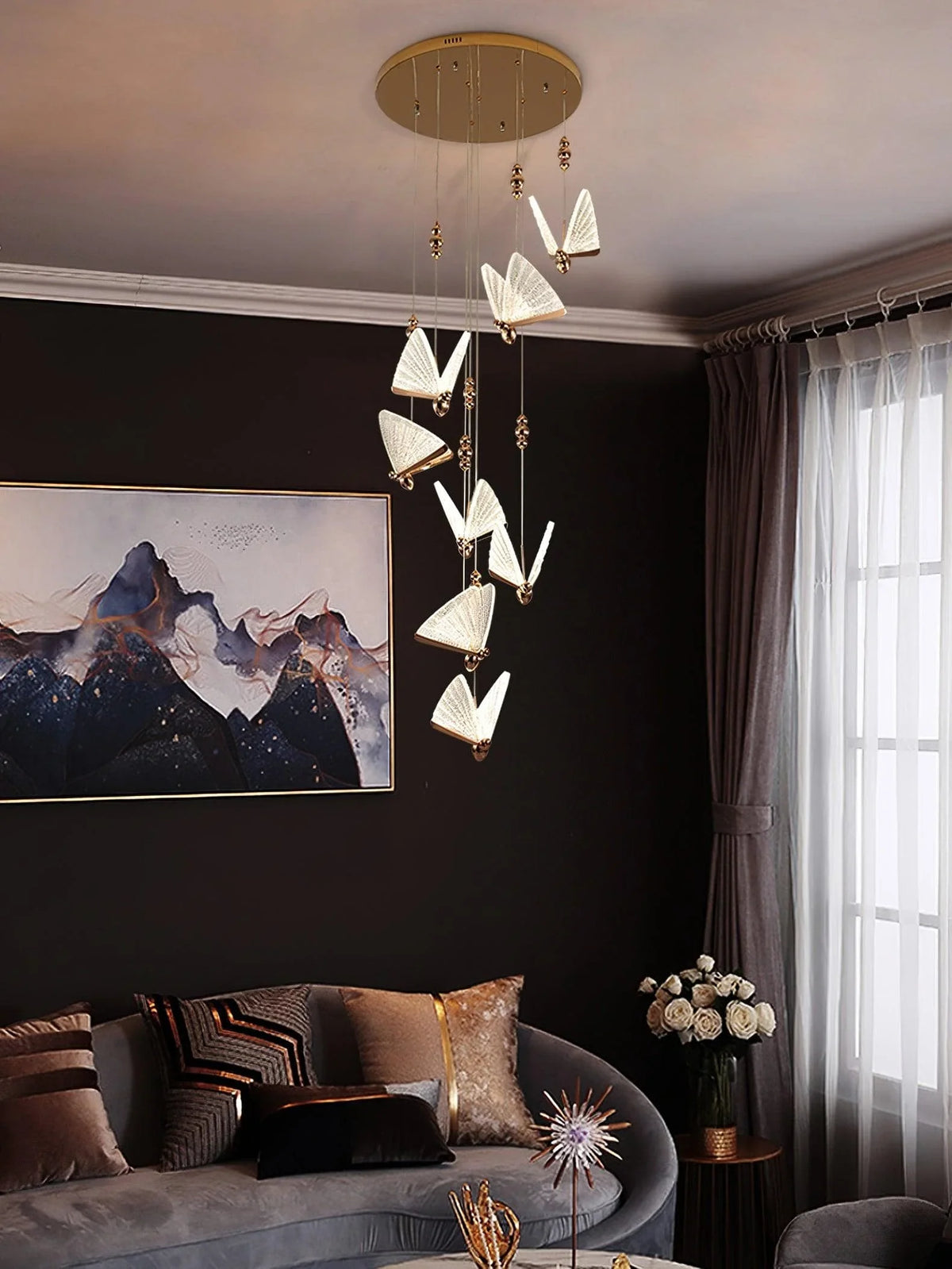 Metavaya Pendant lamp Butterfly Pendant Light