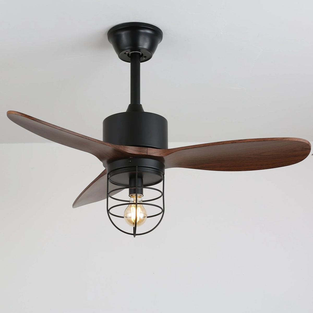 Caldor Industrial Ceiling Fan Light - view 14 | Metavaya