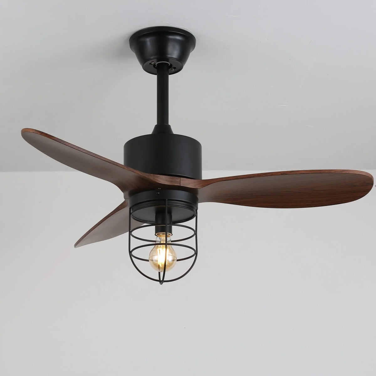 Caldor Industrial Ceiling Fan Light - view 2 | Metavaya