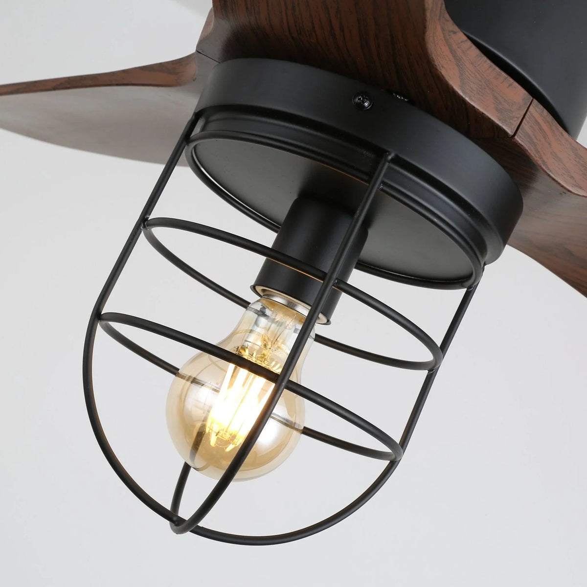 Caldor Industrial Ceiling Fan Light - view 5 | Metavaya