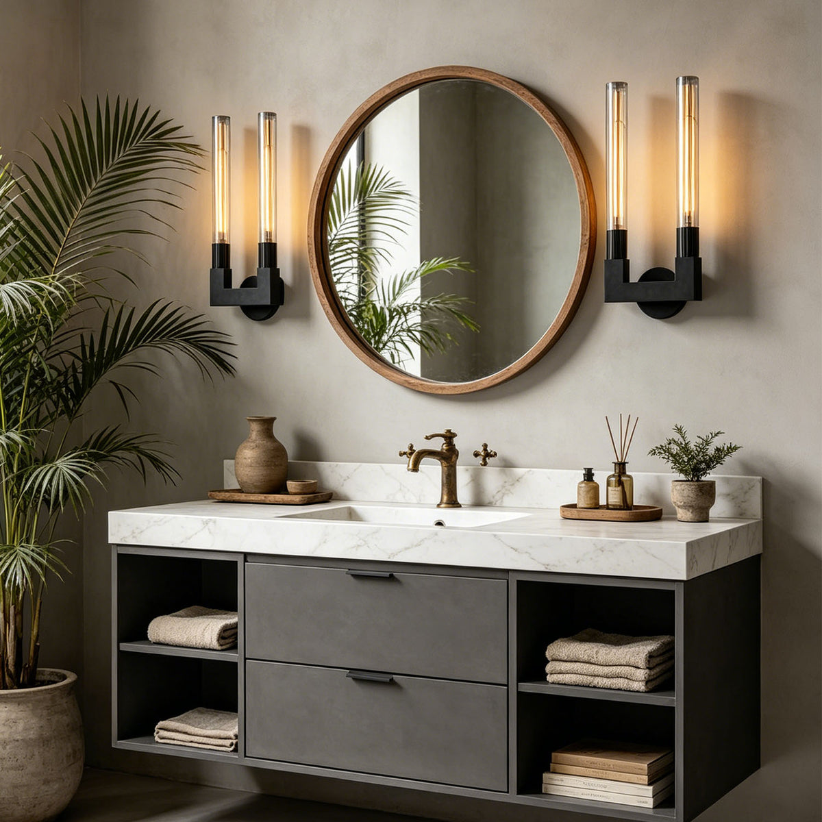 Cannele Sconce - view 2 | Metavaya