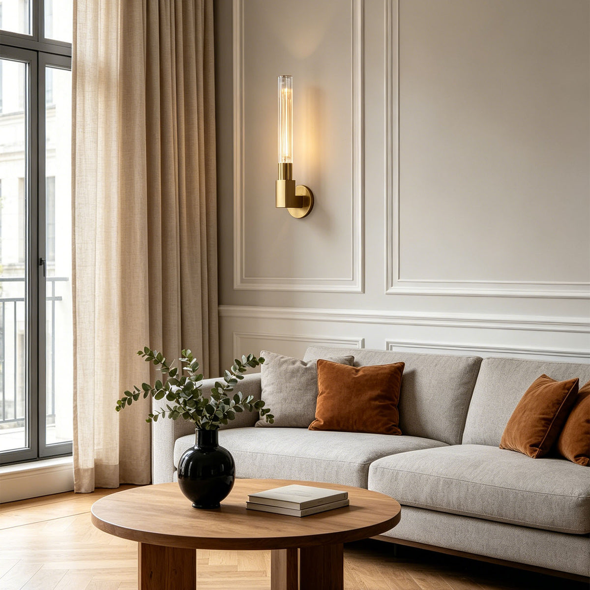 Cannele Sconce - view 3 | Metavaya