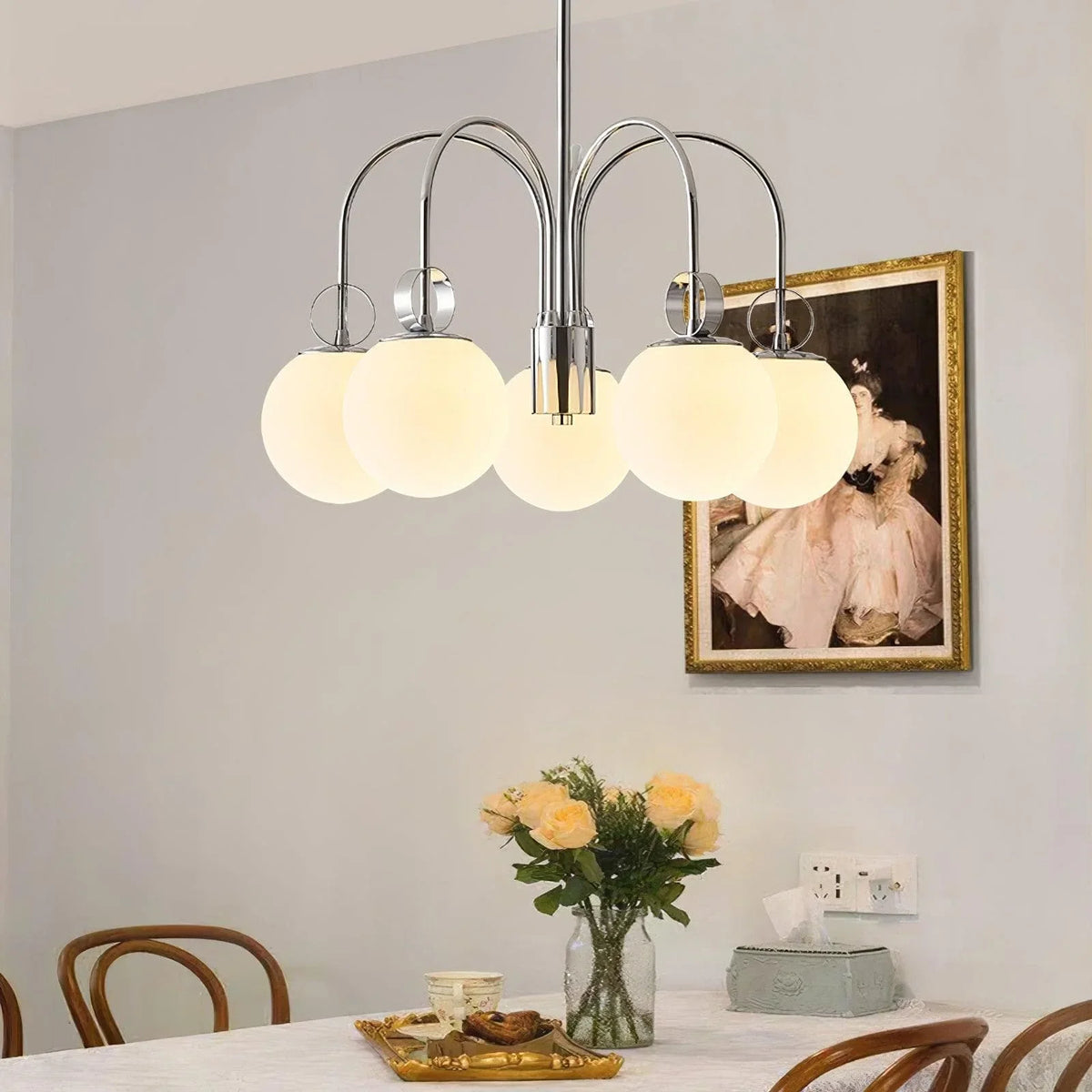 Metavaya Chandelier Carisa Collection Chandelier