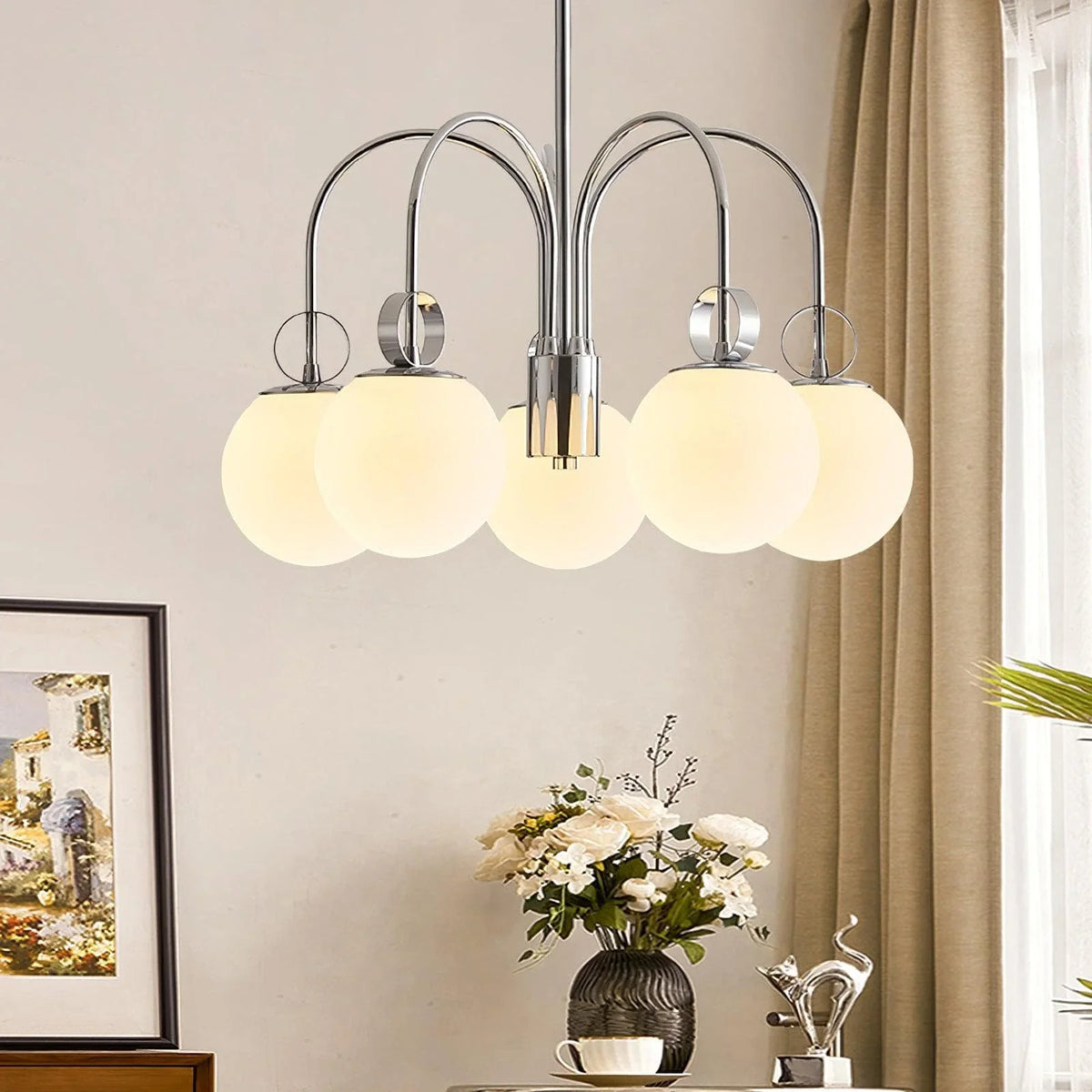 Metavaya Chandelier Carisa Collection Chandelier