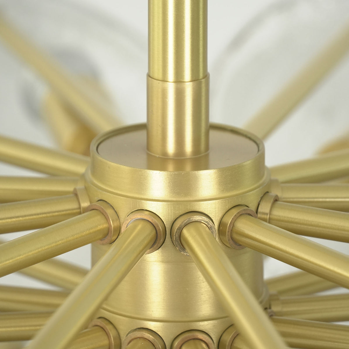 Celeste Glass Disc Chandelier - view 15 | Metavaya