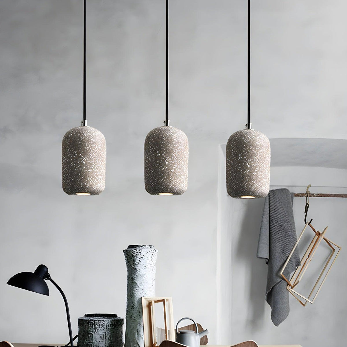 Metavaya Pendant Light Cement Pendant Light
