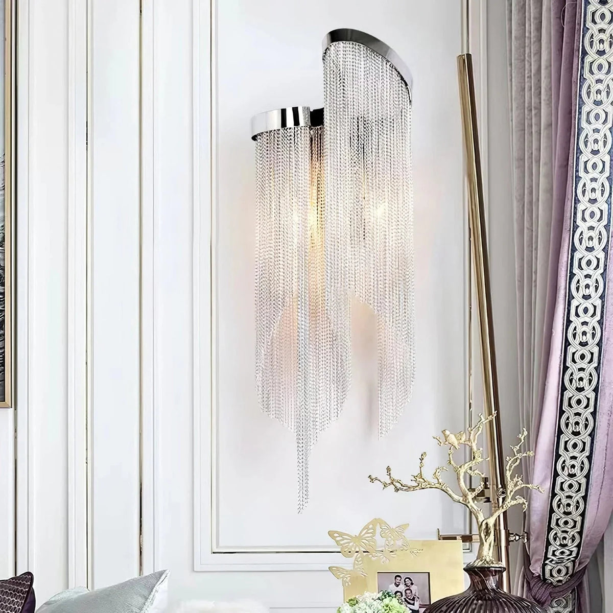 Metavaya Wall lamp Chain Tassel Wall Lamp Chain Tassel Wall Lamp- Buy online