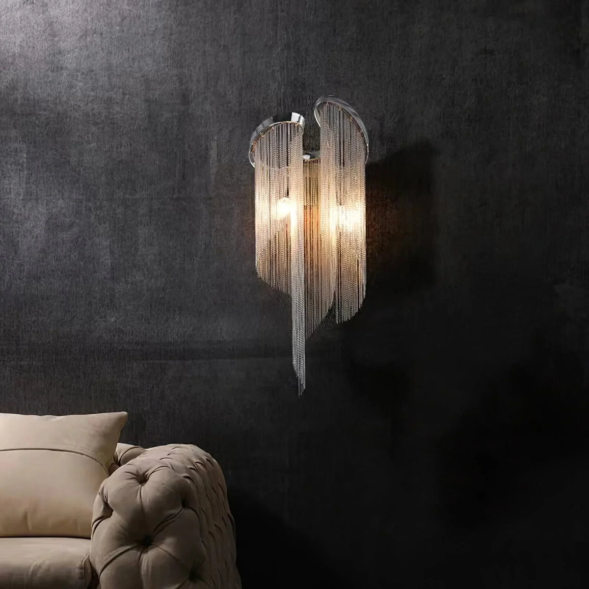 Metavaya Wall lamp Chain Tassel Wall Lamp Chain Tassel Wall Lamp- Buy online