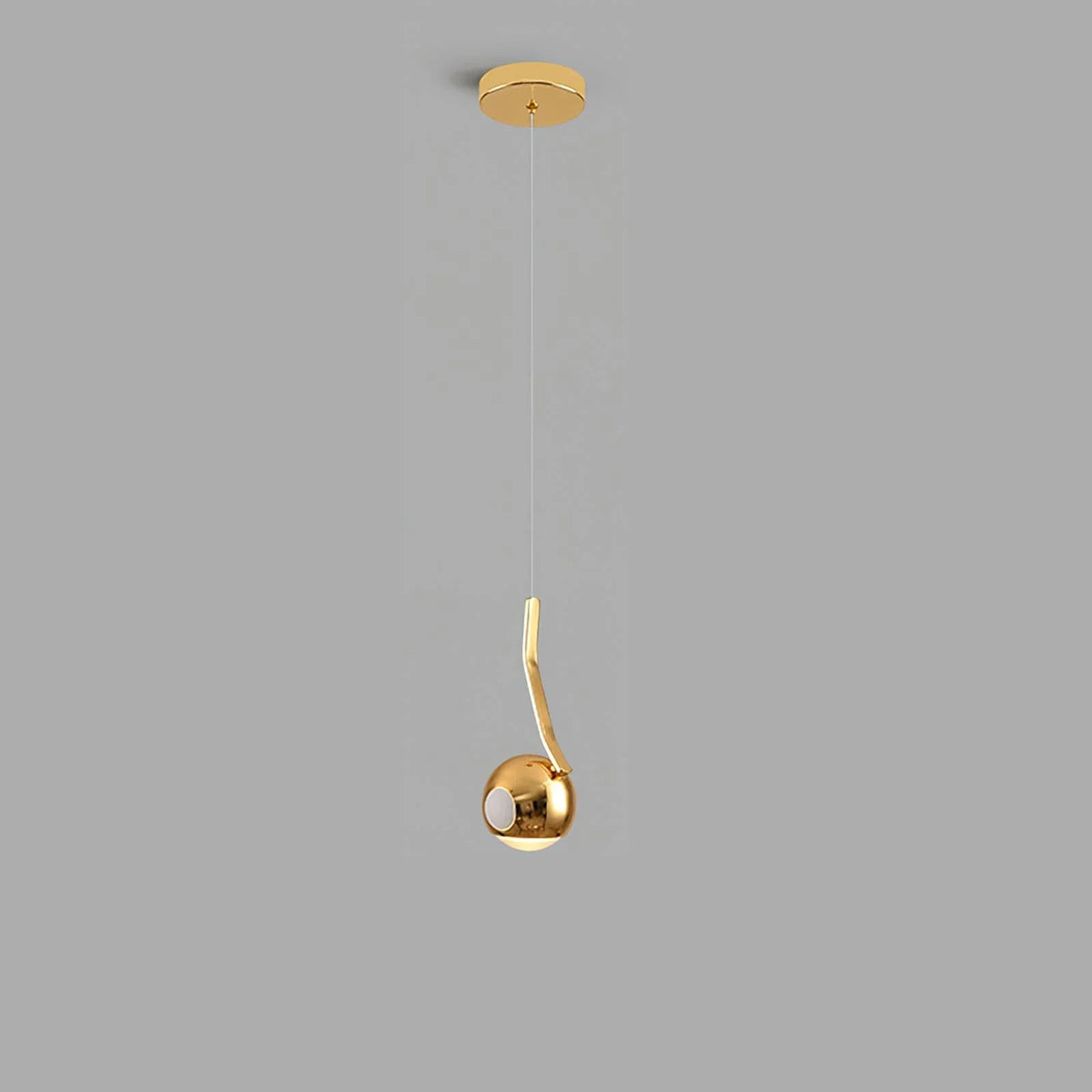 Metavaya Pendant lamp Dia 10 cm x H 25.5 cm / ∅ 3.9″ x H 10″ / Gold / Warm light Chalfis pendant lamp 662668879161 M202403243-5 Chalfis pendant lamp - Buy online