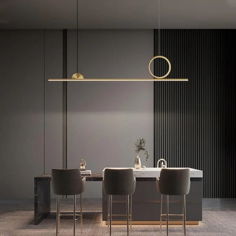 Pinlighting Pendant Lamp Circle Linear Pendant Lamp