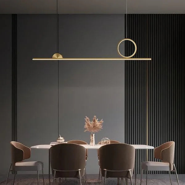 Pinlighting Pendant Lamp Circle Linear Pendant Lamp