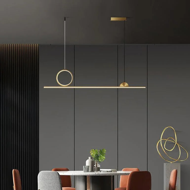 Pinlighting Pendant Lamp Circle Linear Pendant Lamp