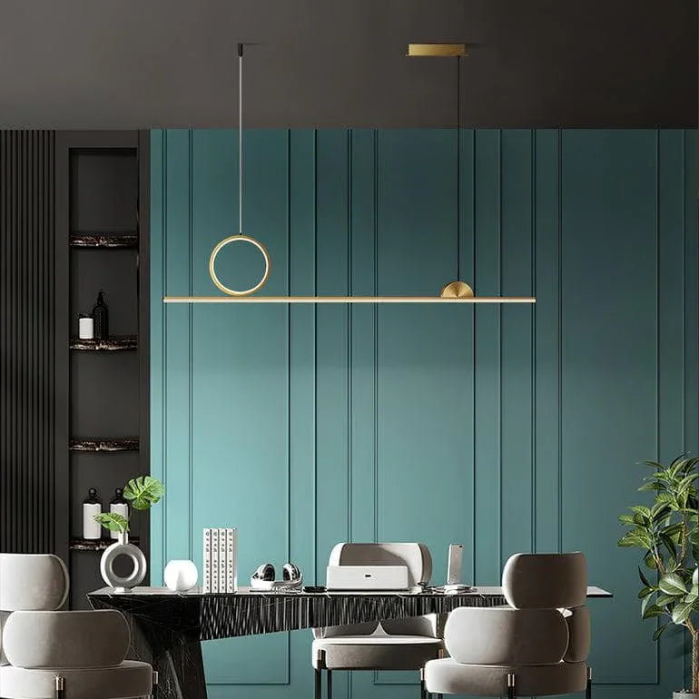 Pinlighting Pendant Lamp Circle Linear Pendant Lamp