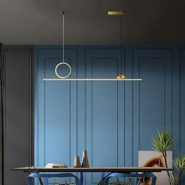 Pinlighting Pendant Lamp Circle Linear Pendant Lamp