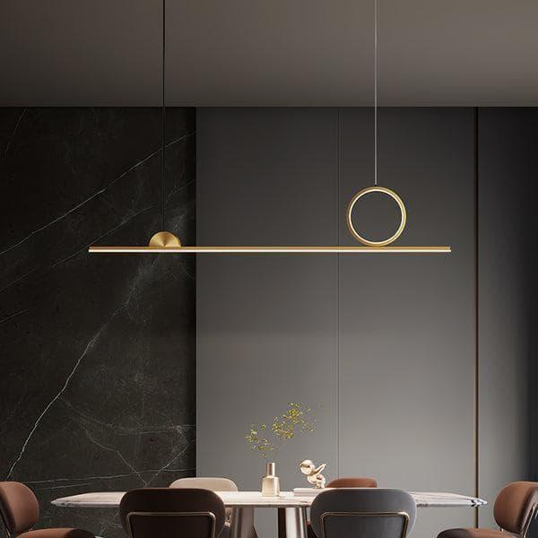 Pinlighting Pendant Lamp Circle Linear Pendant Lamp