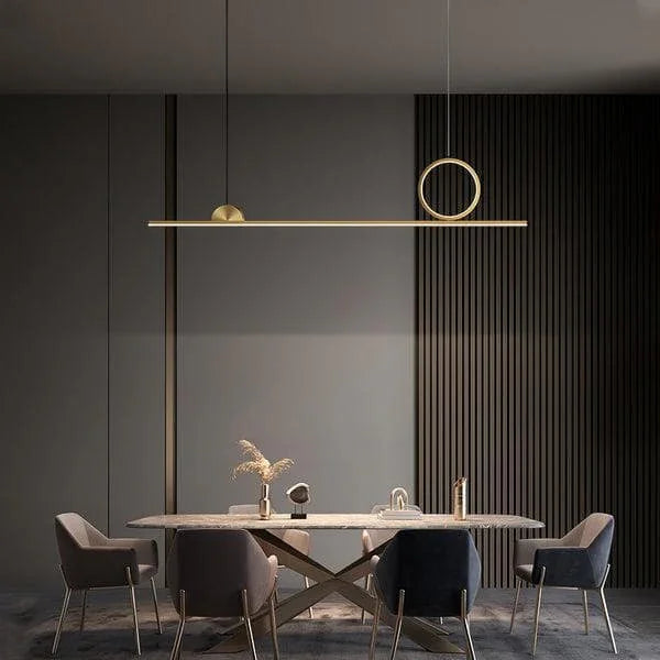 Pinlighting Pendant Lamp Circle Linear Pendant Lamp