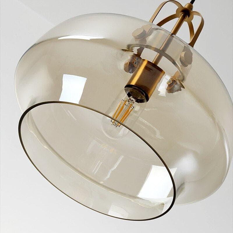 Metavaya Pendant light Clear Fish Tank Shaped Glass Pendant Light